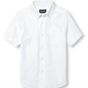 Children's Place Shirts & Tops - NWT Boys Uniform Short Sleeve Button-Down Shirt Children's Place Shirts & Tops - NWT Boys Uniform Short Sleeve Button-Down Shirt